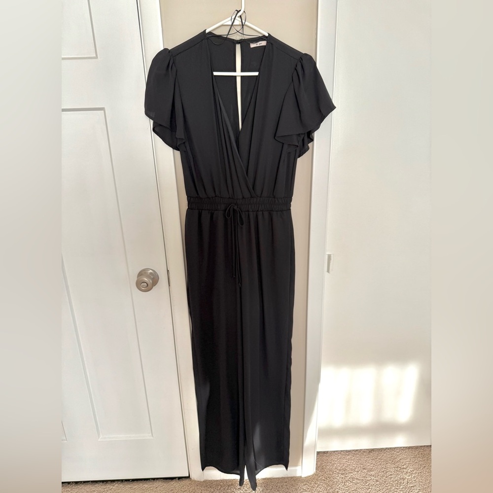 Elegant Black Women's Romper